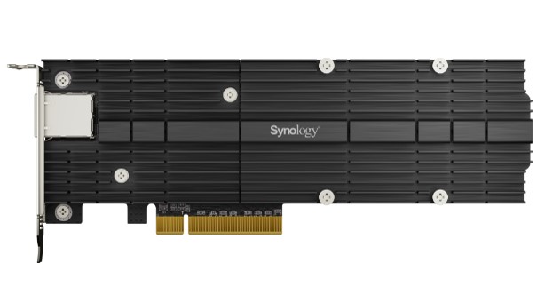 Synology E10M20-T1 M.2 SSD & 10GbE combo adapter